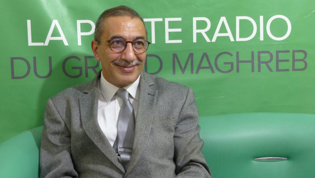 Ihsane El Kadi, directeur et fondateur de Radio M. Crédit : Moussa Wagué